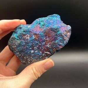 Chunk of Peacock Ore Crystal (Chalcopyrite)